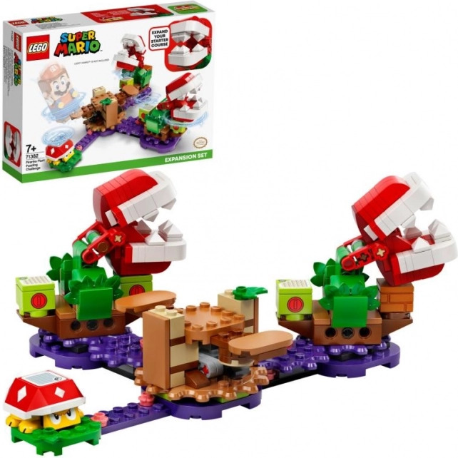 Puzzle cu Planta Piranha - Set de Extindere LEGO Super Mario