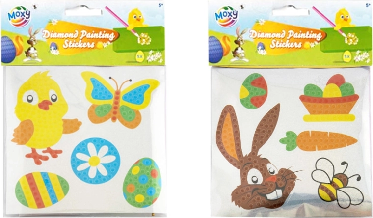 Mozaic cu diamante – autocolante de Paște