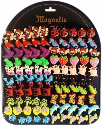 Magnețel pentru copii cu motiv animal 2 cm - 1 bucată