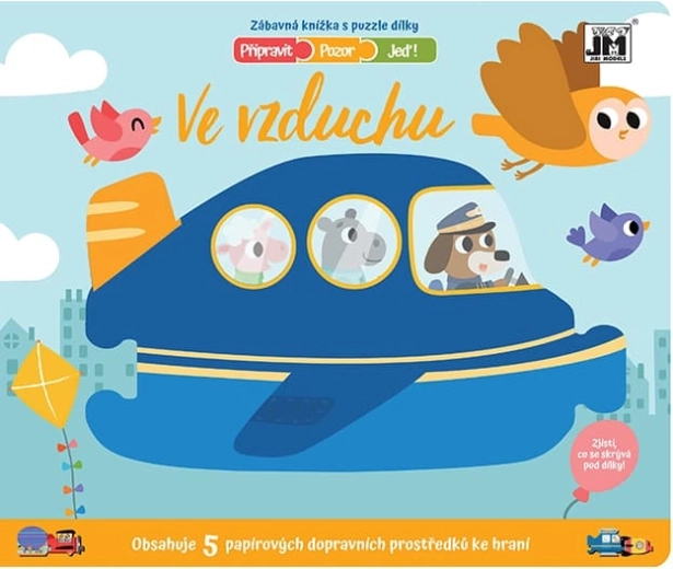 Pregătește-te, fii atent, pornește! în aer – carte cu piese detașabile