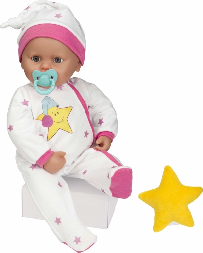 Bebeluș cu ochi care clipesc, cu sunete, 40 cm