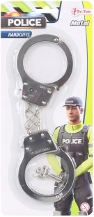 Încătușe metalice pentru copii TOI-TOYS cu cheițe