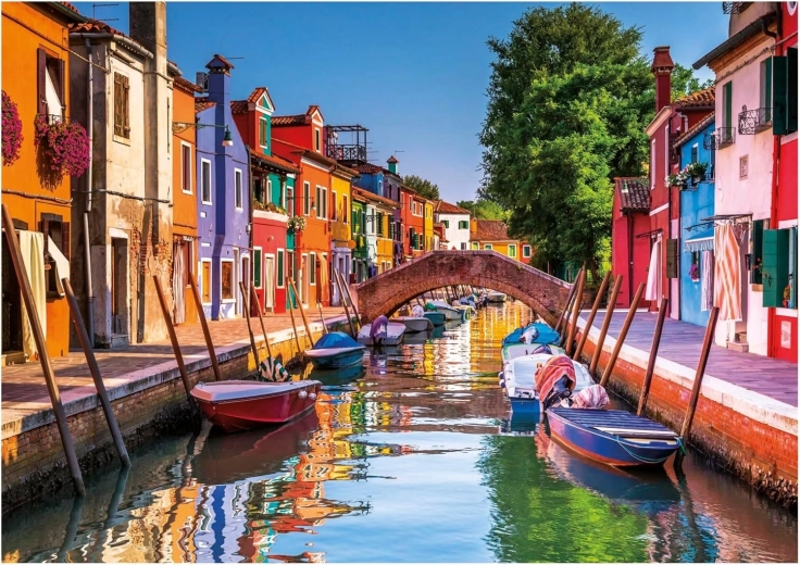 Puzzle Educa Burano, Italia – 3000 piese