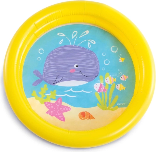 Piscină gonflabilă pentru copii cu animăluțe 61 × 15 cm Intex