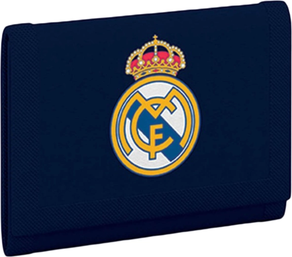 Portofel textil pliabil pentru copii Fotbal cu închidere cu arici - 1 bucată