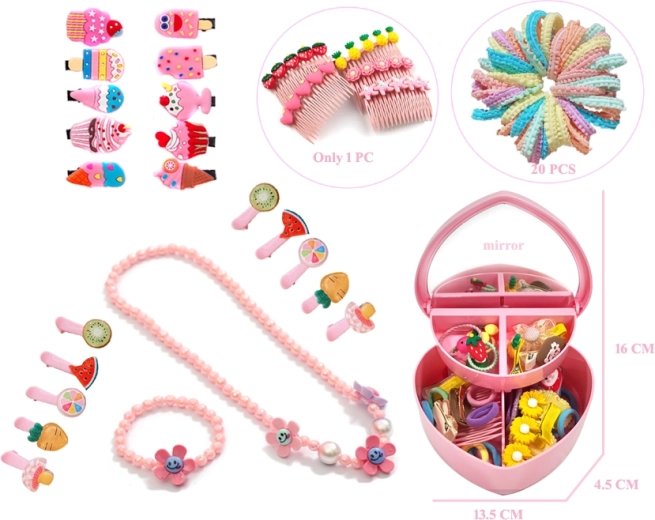 Set stilistic pentru păr 43 piese DIY