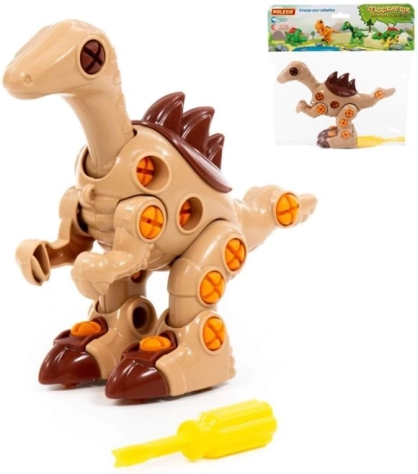 Set de construcție dinozaur – velociraptor, 36 piese