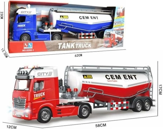 Camion pentru copii cu efecte luminoase și sonore