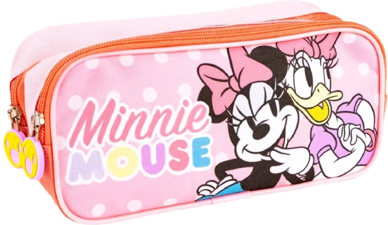 Penar tip etui Minnie cu două compartimente