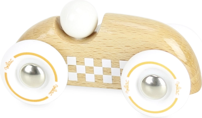 Vilac mașinuță mini raliu din lemn natural