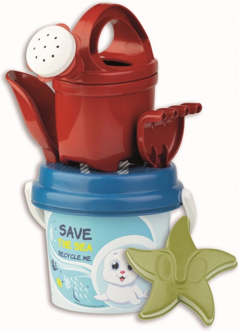 Set de nisip Ocean cu stropitoare mică