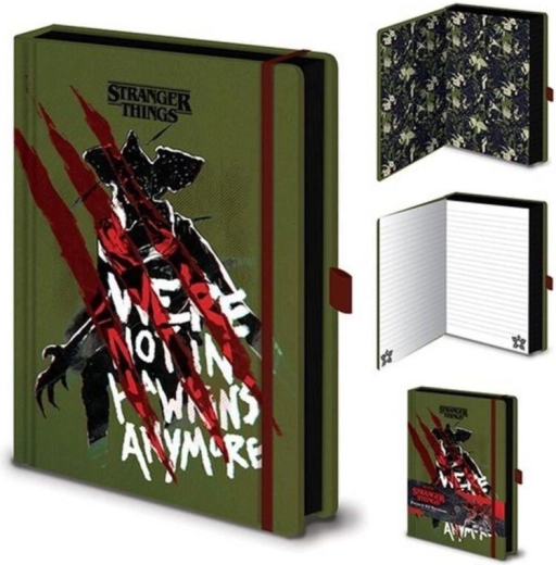 Caiet premium Stranger Things Not in Hawkins A5