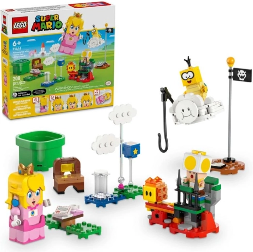 LEGO Super Mario aventuri cu figurina interactivă Peach