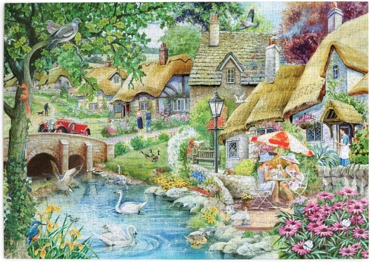 Puzzle House of Puzzles Cafeaua de dimineață, 1000 de piese
