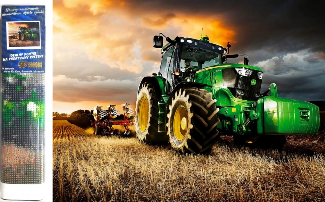Norimpex pictură cu diamante - tractor pe câmp 30 × 40 cm