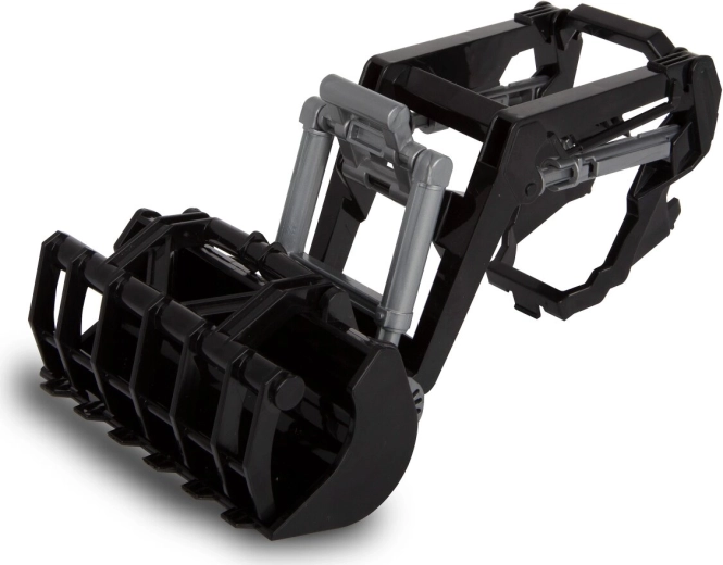 Încărcător frontal cu cupă crocodil și balot de paie pentru tractorul JAMARA 1:24S