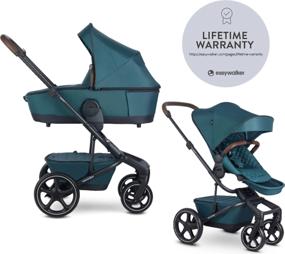 Easywalker harvey⁵ premium cărucior combinat 2în1 jade green