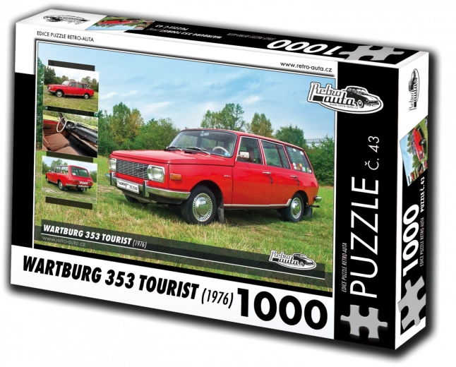 Puzzle Retro-auto Wartburg 353 Tourist (1976) – 1000 piese