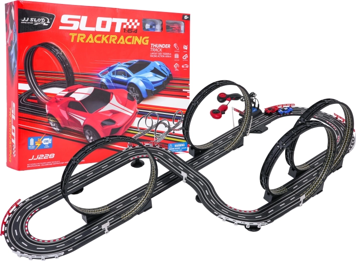 Pistă auto de curse Track Sport 600 cm
