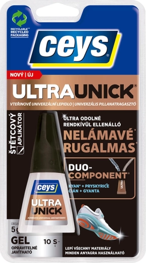 Adeziv instant ULTRAUNICK gel cu pensulă 5 g