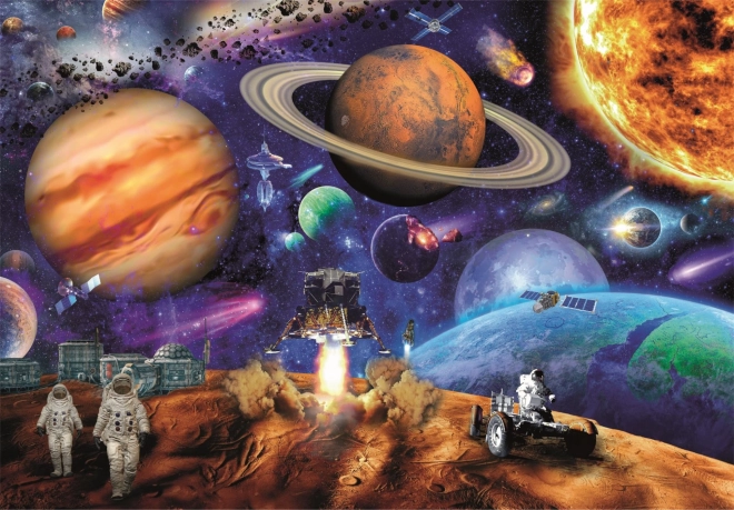 Puzzle 300 piese – Misiune cosmică