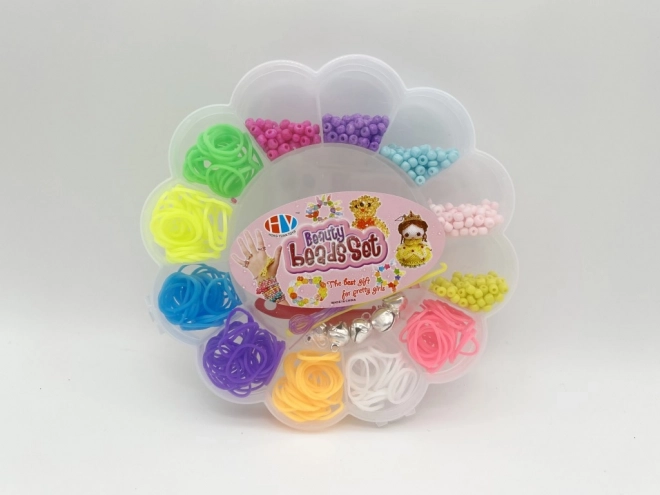 Set creativ Loom Bands – 365 elastice și mărgele pentru realizarea brățărilor