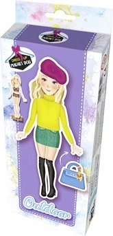 păpușă magnetică de îmbrăcat outdoor