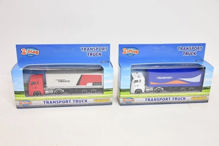 Mini camion 12 cm din metal (2 variante)