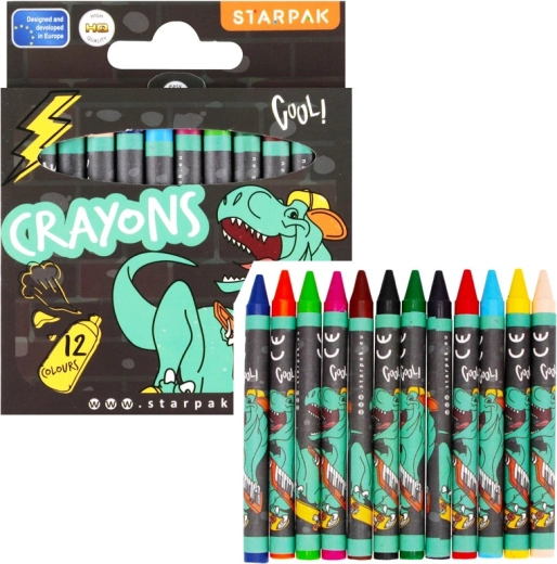 Creioane cerate Crayons 12 buc