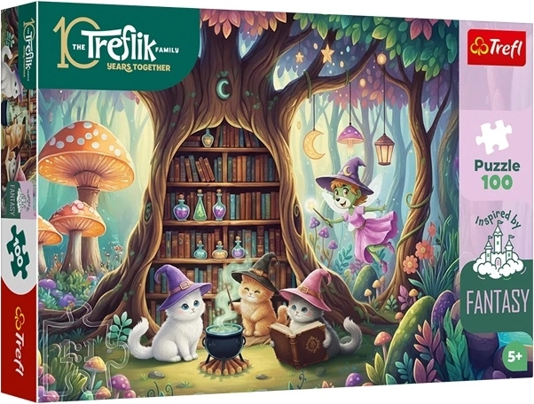 Puzzle 100 de piese Inspired By Fantasy – pisoi magici
