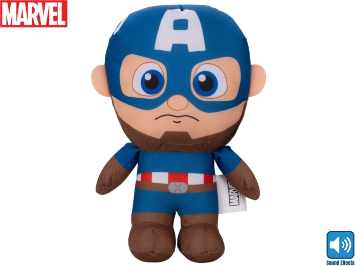 Figurină sonoră Avengers Captain America 28 cm pe baterii