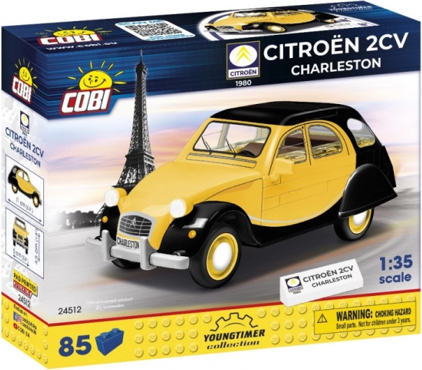 Set de construcție COBI CITROËN 2CV Charleston 1:35 – 85 de piese