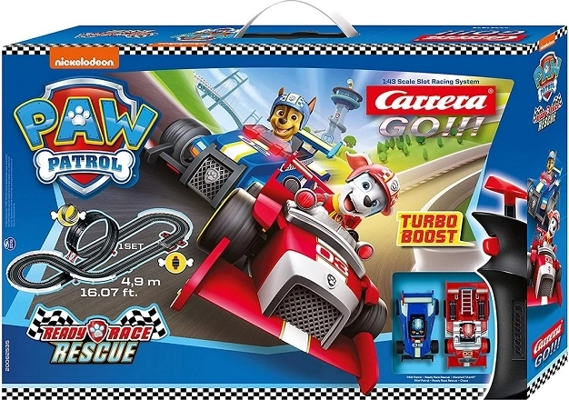 Pistă de curse Carrera GO!!! Patrula Cățelușilor