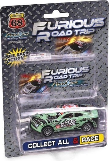 Daffi Auto Club mașini de curse 1:64 cu mecanism pull-back