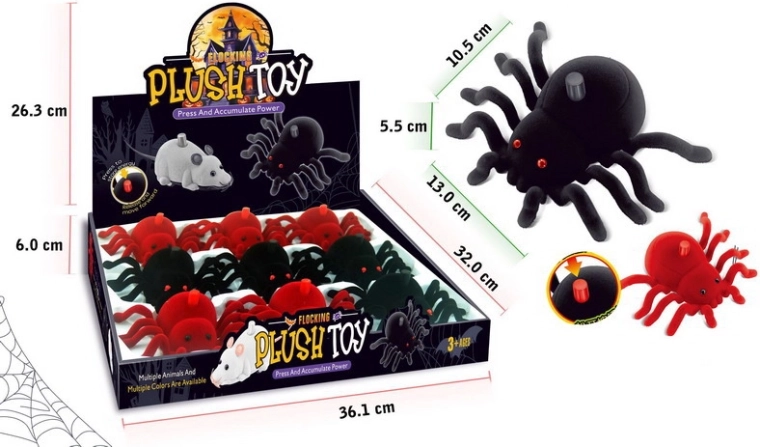 Păianjen cu roți 13 cm – jucărie pentru copii
