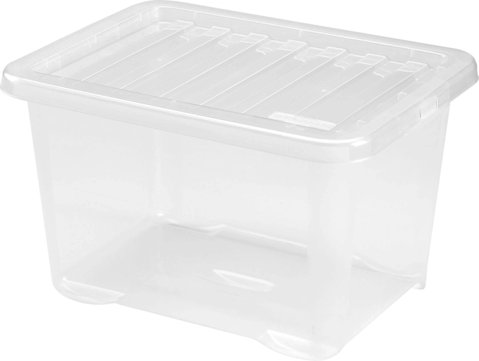 Cutie de depozitare din plastic cu capac HEIDRUN Quasar 28 l