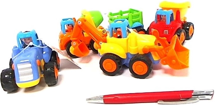 SmilyPlay tractor cu remorcă