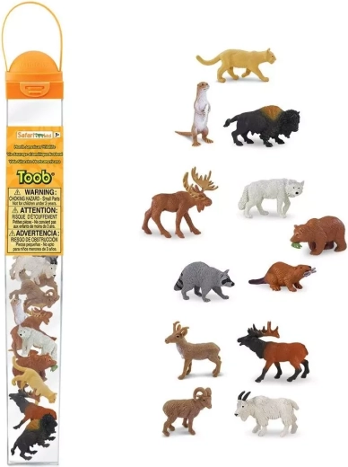 Safari Ltd. TOOBS tub Animale din America de Nord