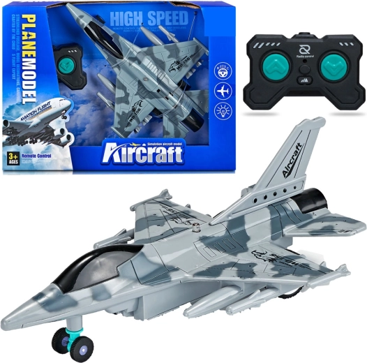 Avion de vânătoare F16 cu telecomandă, 24 cm