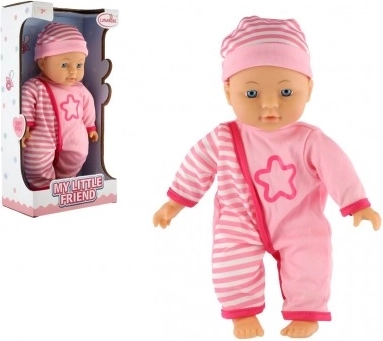 Păpușă My Little Friend cu căciuliță 30 cm