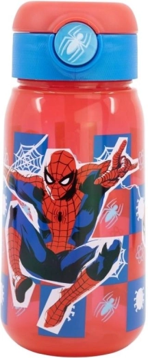 Sticlă cu pai Spiderman 510 ml