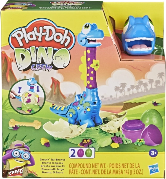 Plastilină PLAY-DOH Pui de dinozaur Bronto eclozat
