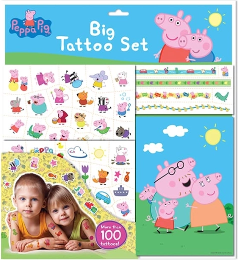 Set mare de tatuaje Peppa Pig