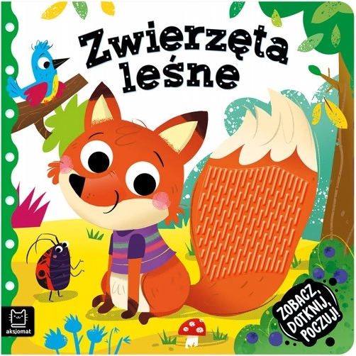 Carte senzorială tactilă: Animale din pădure