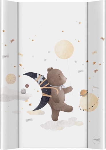 Ceba Baby saltea de înfășat față-verso cu placă rigidă 50 × 70 cm Ultra Light Galactic Travel