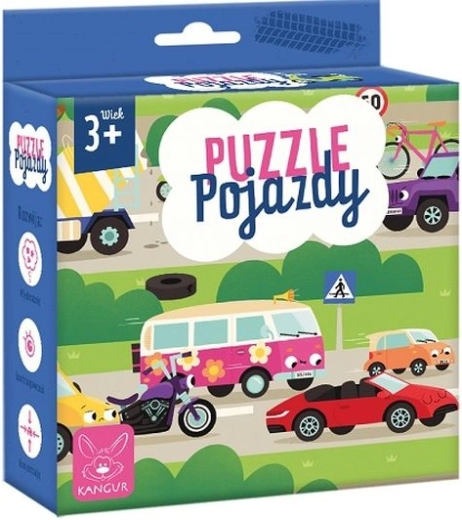 Puzzle vehicule 30 de piese