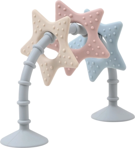 Shnuggle Stick n play star jucărie senzorială și gingie pentru dentiție