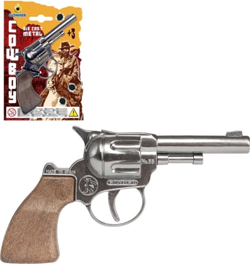 Revolver metalic de cowboy GONHER