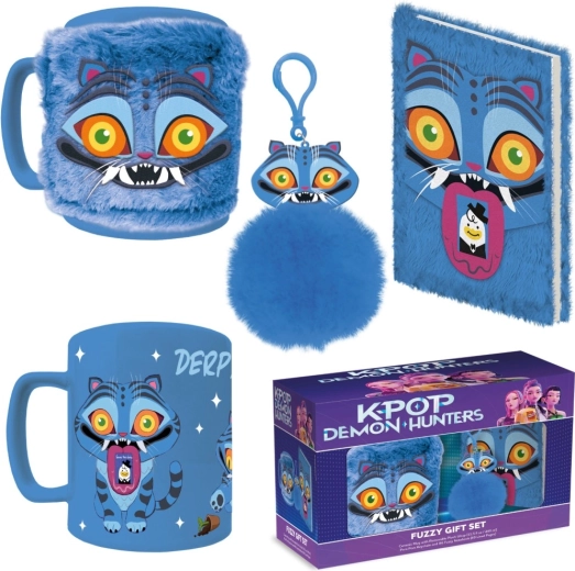 Set cadou K-pop Demon Hunters cu plușul Derpy