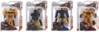 Robot mașină de construcții din metal